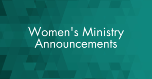 women's ministry