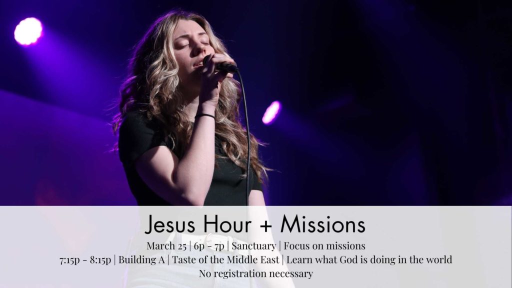 Jesus Hour, Missions