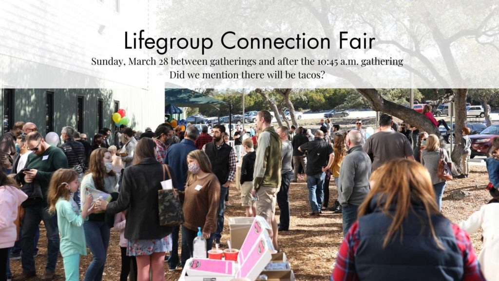 Lifegroup connections fair