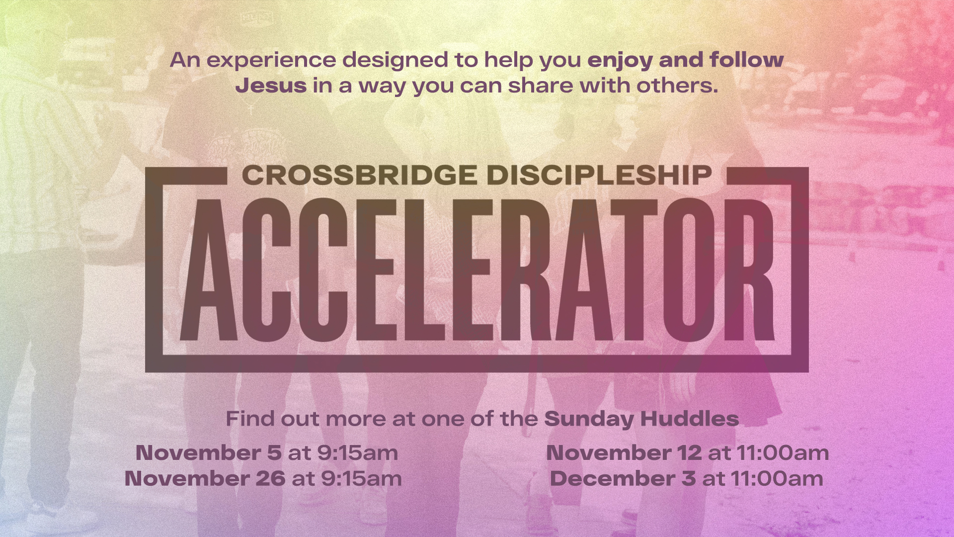 Discipleship Accelerator