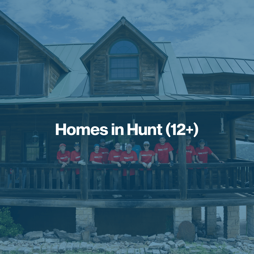 Homes in Hunt. Flood Relief