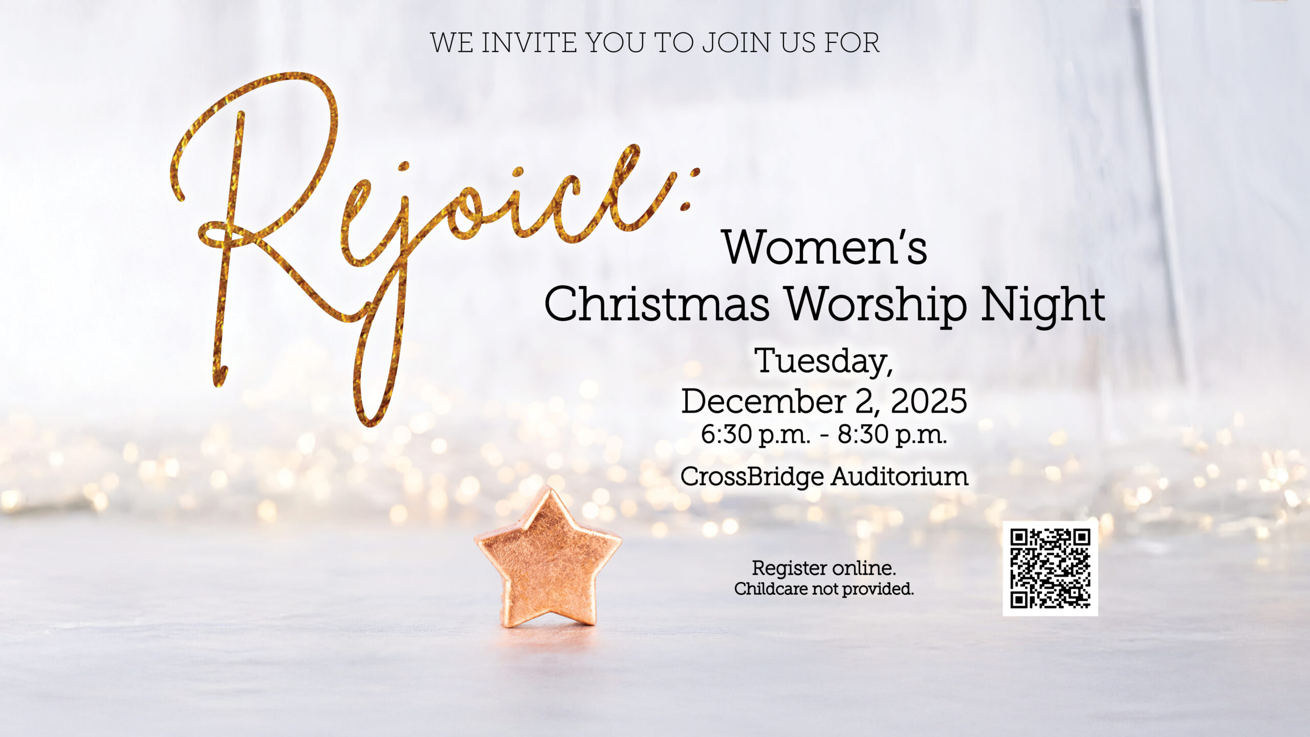 Women's Ministry Rejoice Night