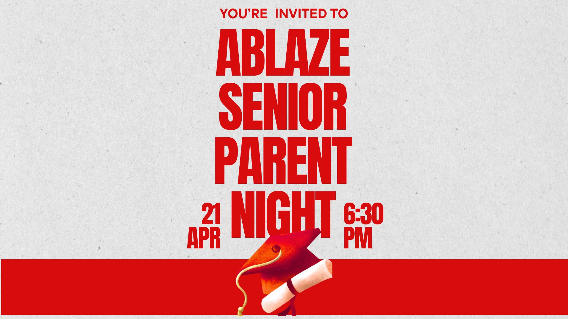 Ablaze Parent Night